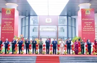 Tổng Bí thư Tô Lâm cắt băng khánh thành công trình Trụ sở Bộ Công an