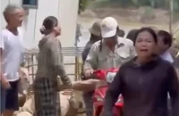 Phát hiện chồng bị ong đốt bên sông nhưng không kịp cứu