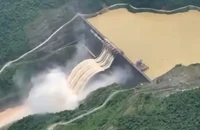 Nghệ An hỏa tốc thực hiện lệnh vận hành hồ chứa thủy điện Bản Vẽ để giảm lũ cho hạ du
