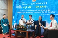 Công an TP Hà Nội gặp mặt văn nghệ sĩ tiêu biểu
