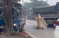 Một cán bộ CSGT tỉnh Thái Nguyên tử vong khi đang làm nhiệm vụ