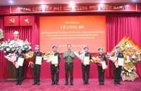 Bộ Công an cử 6 sĩ quan tham gia gìn giữ hòa bình 