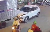 Công an thông tin kết quả nồng độ cồn vụ nữ tài xế ô tô va chạm liên hoàn ở Hà Nội
