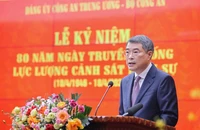 Thủ tướng Lê Minh Hưng: Cảnh sát hình sự phải có 'trái tim nóng, cái đầu lạnh, bàn tay sạch'