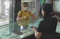 Công an truy tìm khẩn cấp đôi nam nữ liên quan vụ cướp giật ở tiệm vàng