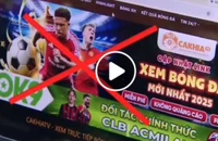 Khởi tố 23 bị can liên quan các trang web bóng đá 'lậu' như CakhiaTV, RakhoiTV, CaheoTV...