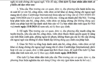 Cà Mau rà soát cán bộ sử dụng chứng chỉ ngoại ngữ Cambridge International