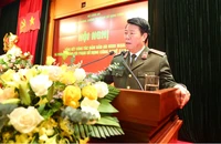 Thứ trưởng Bộ Công an Bùi Văn Nam. Ảnh: BCA