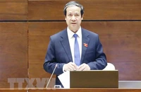 Bộ trưởng Bộ GD&ĐT Nguyễn Kim Sơn sẽ chủ trì Hội nghị bộ trưởng Giáo dục ASEAN lần thứ 12, tổ chức vào ngày 13-10. Ảnh: DOÃN TẤN/TTXVN