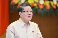 Phó Chủ tịch Quốc hội Nguyễn Đức Hải phát biểu tại phiên họp. Ảnh: PHẠM THĂNG/quochoi.vn