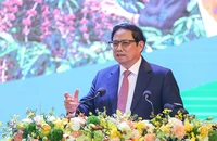 Thủ tướng Phạm Minh Chính phát biểu tại hội nghị. Ảnh: Chinhphu.vn
