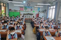 Trường Tiểu học Lương Thế Vinh, quận Gò Vấp là trường đầu tiên thí điểm “lớp học động”. Ảnh: NTCC
