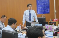 Các chuyên gia góp ý tại tọa đàm “Đánh giá năng lực chuyên biệt đáp ứng đổi mới tuyển sinh ĐH-CĐ”. Ảnh: PHẠM ANH