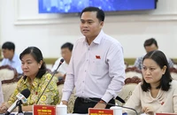 Đại biểu HĐND TP.HCM Cao Thanh Bình cho biết HĐND TP đã chuẩn bị tâm thế, sẵn sàng hành động để thực hiện nghị quyết mới. Ảnh: LÊ THOA