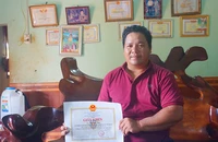 Trưởng thôn Kpuih Ten. Ảnh: LÊ KIẾN