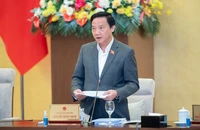 Phó Chủ tịch Quốc hội Nguyễn Khắc Định: “Cải cách tiền lương gắn với vị trí việc làm, gắn với trách nhiệm, kỷ luật, kỷ cương của cán bộ, công chức...” Ảnh: THẮNG PHẠM
