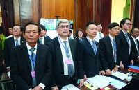 Diễn đàn về đồng phục luật sư do báo Pháp Luật TP.HCM mở ra đã góp phần hình thành bộ trang phục chính thức của luật sư sau này. Ảnh: HOÀNG GIANG 