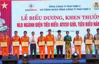 EVNGENCO3: Vinh danh người lao động ngành điện tiêu biểu và an toàn vệ sinh viên giỏi