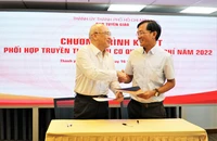 Ban Tuyên giáo Thành ủy TP.HCM ký kết chương trình phối hợp truyền thông với 21 cơ quan báo chí 
