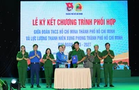 Lực lượng TNXP TP.HCM và Thành đoàn TP.HCM ký kết chương trình phối hợp 
