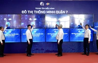 Quận 7 ra mắt Trung tâm điều hành đô thị thông minh