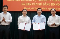 Ban Thường vụ Thành ủy TP.HCM và Ban cán sự đảng Bộ Ngoại giao ký kết quy chế phối hợp