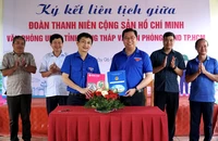Đoàn Văn phòng UBND TP.HCM và Đồng Tháp ký kết liên tịch