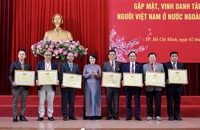 Trung ương MTTQ Việt Nam tặng Bằng khen 7 tập thể, 15 kiều bào tiêu biểu