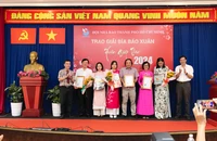 Báo Pháp Luật TP.HCM đạt giải Ba bìa báo Xuân Giáp Thìn 2024