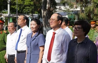 Lãnh đạo TP.HCM dâng hương tưởng nhớ cố Tổng Bí thư Trần Phú 