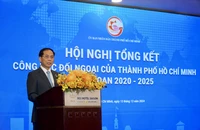 Phó Thủ tướng Bùi Thanh Sơn: Đối ngoại của TP.HCM vượt khỏi khuôn khổ địa phương