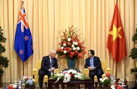 Chủ tịch UBND TP.HCM Nguyễn Văn Được hội kiến Thủ tướng New Zealand Christopher Luxon