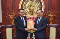 Bí thư Nguyễn Văn Nên tiếp Tổng Lãnh sự Indonesia tại TP.HCM chào từ biệt