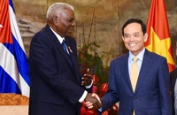 Bí thư TP.HCM Trần Lưu Quang hội kiến Chủ tịch Quốc hội Cuba