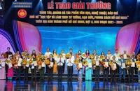 Báo Pháp Luật TP.HCM đoạt 2 giải thưởng sáng tác, quảng bá tác phẩm học tập và làm theo gương Bác