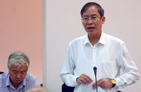 Ông Vũ Minh Đức, Cục trưởng Cục Nhà giáo và Cán bộ quản lý giáo dục, Bộ GD&ĐT, phát biểu tại hội nghị.