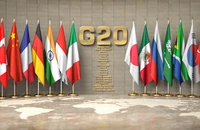 Hội nghị thượng đỉnh G20 diễn ra từ ngày 15 đến 16-11 tại đảo Bali, Indonesia. ẢNH: OMFIF