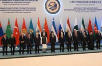 Hội nghị thượng đỉnh Tổ chức Hợp tác Thượng Hải (SCO) diễn ra tại Uzbekistan hồi tháng 9. ẢNH: SPUTNIK