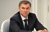 Chủ tịch Duma Quốc gia (Hạ viện Nga) - ông Vyacheslav Volodin. Ảnh: TASS
