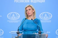Phát ngôn viên Bộ Ngoại giao Nga - bà Maria Zakharova. Ảnh: TASS