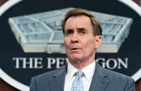 Phát ngôn viên Hội đồng An ninh Quốc gia Mỹ John Kirby. Ảnh: NEW YORK POST