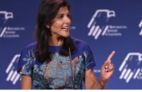 Bà Nikki Haley sẽ đối đầu ông Trump trong chiến dịch tranh cử ứng cử viên tổng thống đảng Cộng hòa năm 2024. Ảnh: THE WASHINGTON POST
