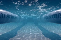 Một đoạn đường ống Nord Stream dưới biển Baltic. Ảnh: SHUTTER STOCK