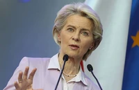 Chủ tịch Ủy ban châu Âu - bà Ursula von der Leyen. Ảnh: AP