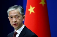 Phát ngôn viên Bộ Ngoại giao Trung Quốc - ông Uông Văn Bân. Ảnh: REUTERS