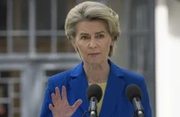 Chủ tịch Ủy ban châu Âu (EC) - bà Ursula von der Leyen. Ảnh: AP