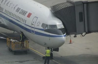 Máy bay của hãng hàng không quốc tế Trung Quốc Air China tại sân bay thủ đô Bắc Kinh. Ảnh: REUTERS 