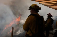 Gió quái Santa Ana và cháy rừng 'như hỏa ngục' ở Los Angeles