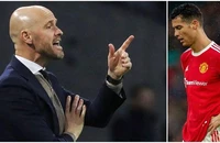 HLV Erik Ten Hag tính sổ với Ronaldo