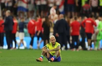 Neymar tổn thương nặng nề khi bị loại khỏi World Cup